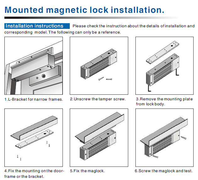 Electromagnetic Door Locks / Fail Secure Magnetic Lock 280KG Holding Force-JS-280SD