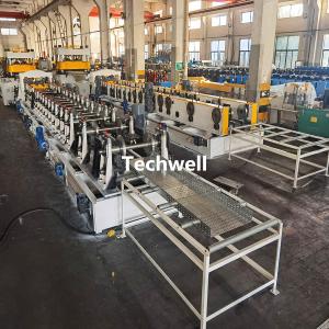China 50-600 Perforated Cable Tray Roll Forming Machine Production Line Auto Size Adjusting on sale 