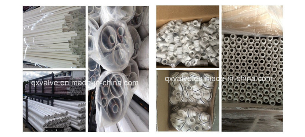 Water Pipe Plastic High Pressure Sch40 Pipe Fittings for Water Supply