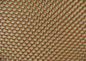 China Decorative Metal Wire Mesh / Chain Melt Mesh For Architecture Decoration on sale 