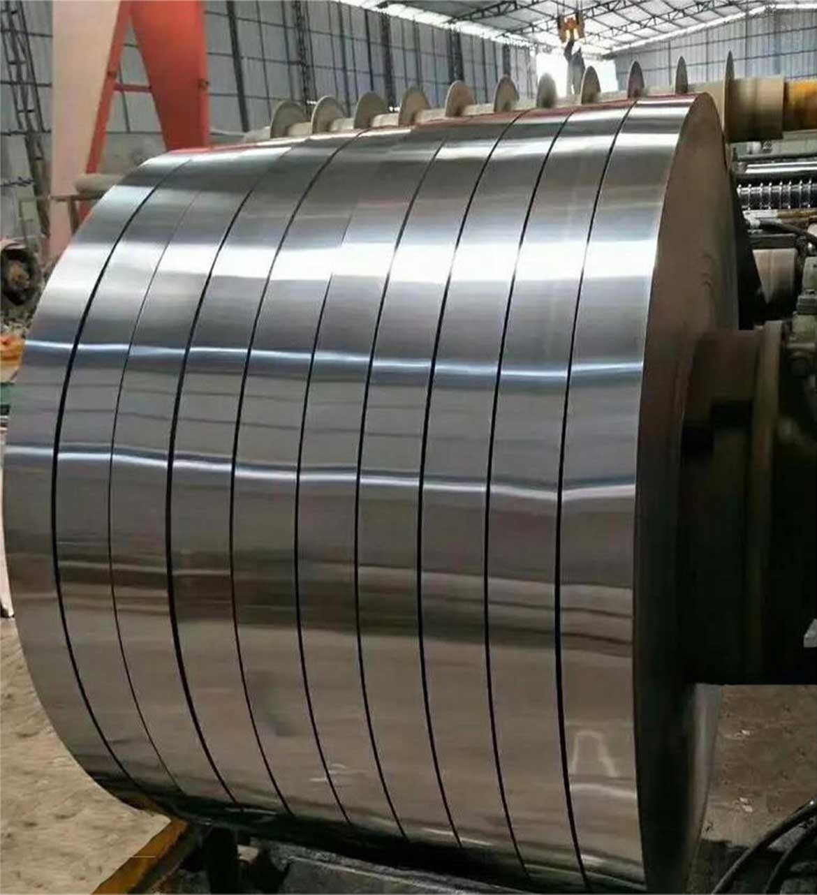 Polished surface cold rolled 304 stainless steel strip coil supplied by China factory