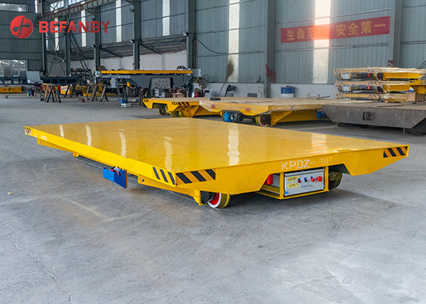 30 Ton Steerable Low Voltage Rail Transfer Cart