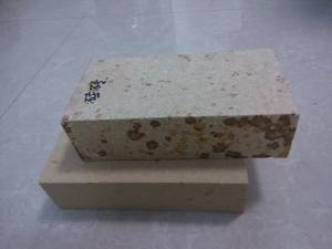 China Standard Size Alumina Silica Refractory Brick For Sodium Silicate Furnace on sale 