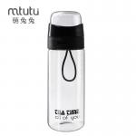 Personalized Glass Water Bottles Food Grade Material 500ml 17OZ