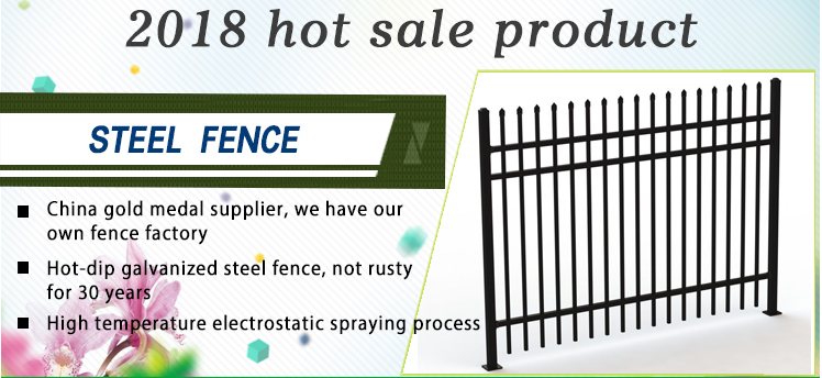 2018 Hot Products Heavy Duty Steel Fence Panel For Sale