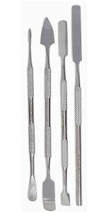 dental alignate mixing spatulas carving spatulas stainless steel dental lab spatulas set 