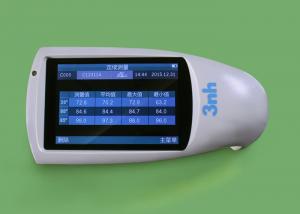 China High Precision Digital Gloss Meter Tri - Angle With PC Terminal Software GQC6 on sale 