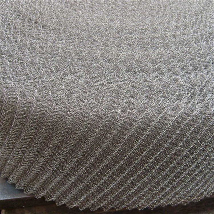 Stainless steel knitted wire mesh