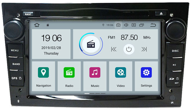 4G 64G Android 10 Car GPS Multimedia Player for Opel Vauxhall Astra H Vectra Antara Zafira Corsa Vivaro Meriva Veda DVD Stereo