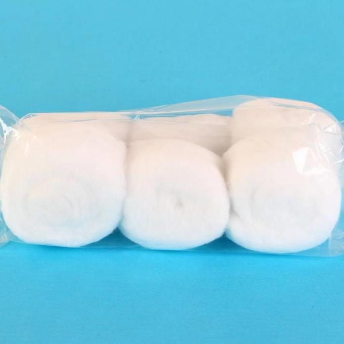 Surface Flatness Lint Free Medical Disposable Cotton Ball 0.5g Sterial 2
