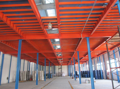 Project Heavy Duty Steel Storage Racks Mezzanine Floor for Carton 