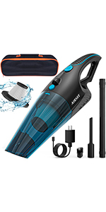 Handheld Vacuum Cordless with Carry Bag