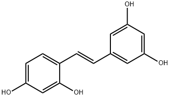 4-[2-(3,5-dihydroxyphenyl)nyl]benzene-1,3-diol Structure