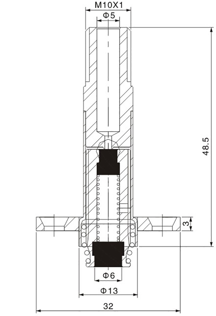 Dimension of BAPC311030926 Armature Assembly: