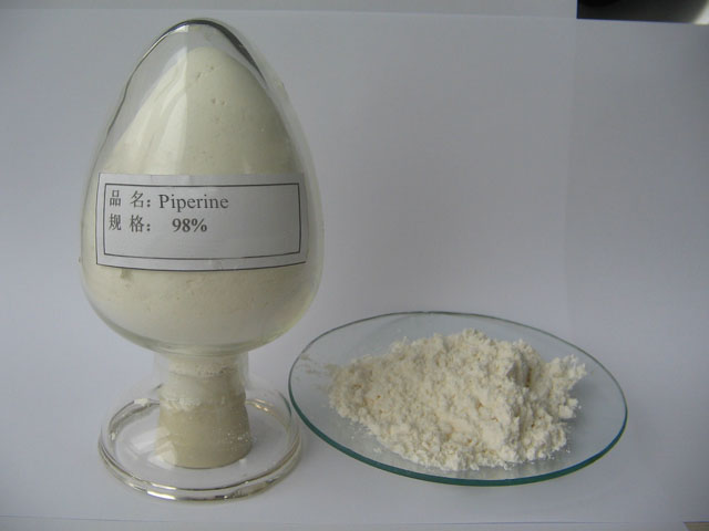 High Purity Black Pepper Piperine 98% HPLC Powder