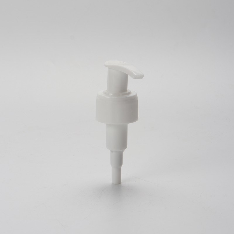 28/410 Plastic Black Ribbed Left Right Lotion Pump for Body Care, 28/400 Plastic Lotion Dispenser Pump