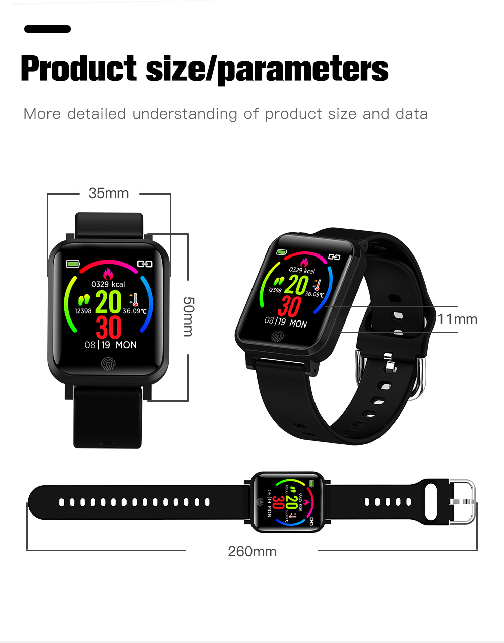 F22 Watch Smart Watch Series 5 Blood Pressure Women Wristwatches