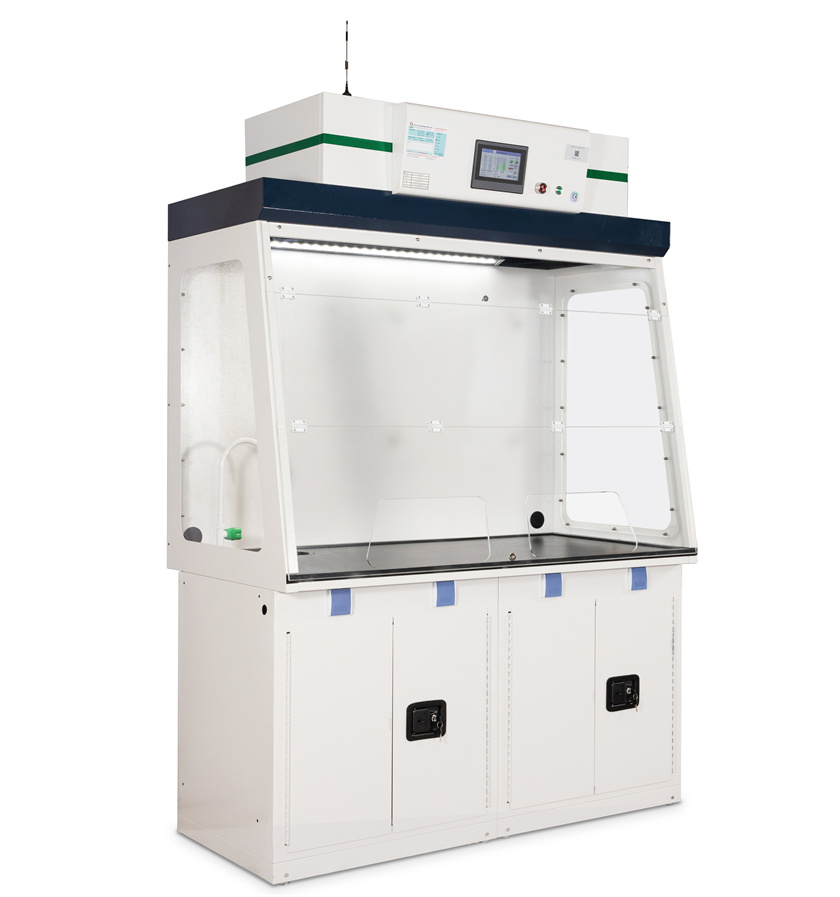 Acid & Alkali Resistant Fireproof Chemical Laboratory Lab Furniture Ductless Bench-Top Fume Hood with Explosion Proof