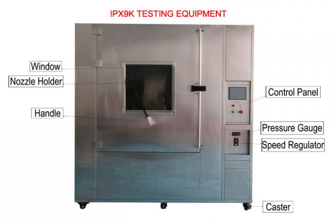 IP Code Waterproof IPX2 IPX3 IPX4 Rain Test Chamber For Electrical Products IEC 60529 2