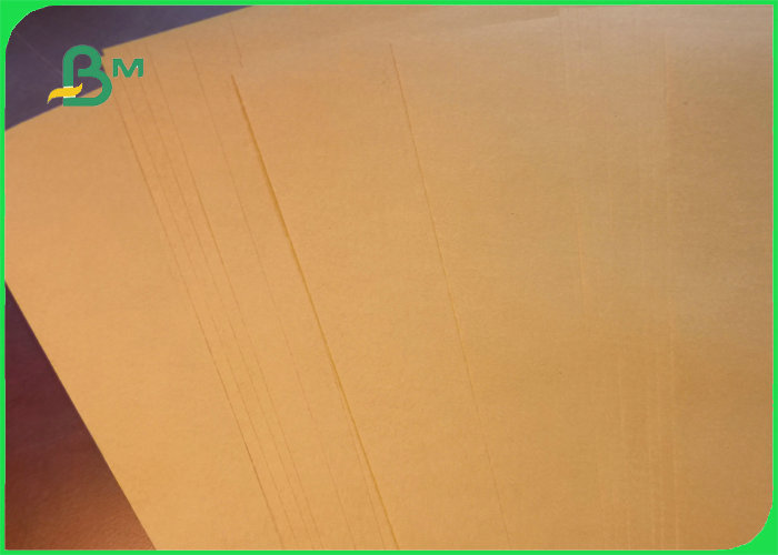 Eco - friendly Jumbo Roll Food Grade Kraft Paper 120gsm For Fast Food Wrapping 