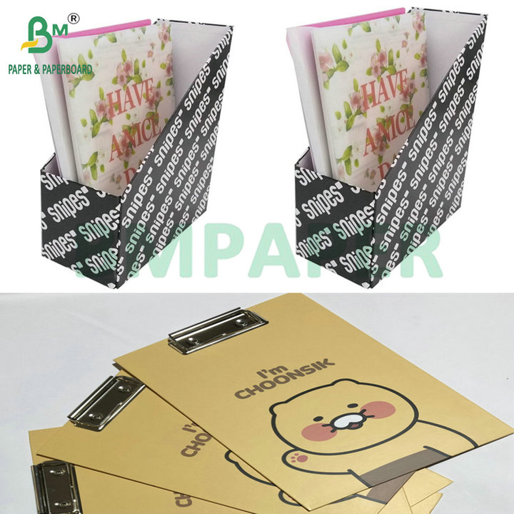 Multilayered White Grey Surface 2mm 2.5mm Laminated Cardboard For Making Covers Of Photo Books