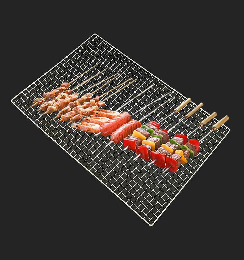 BBQ Stainless Steel Wire Mesh Bread Cake Cookie Cooling Rack