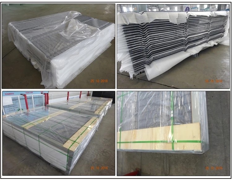 Clear View Fence Panels packing