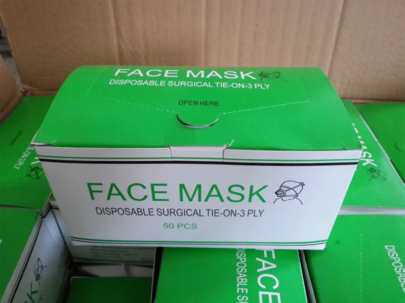 Wholesale Custom Disposable 3ply Pink Face Mask