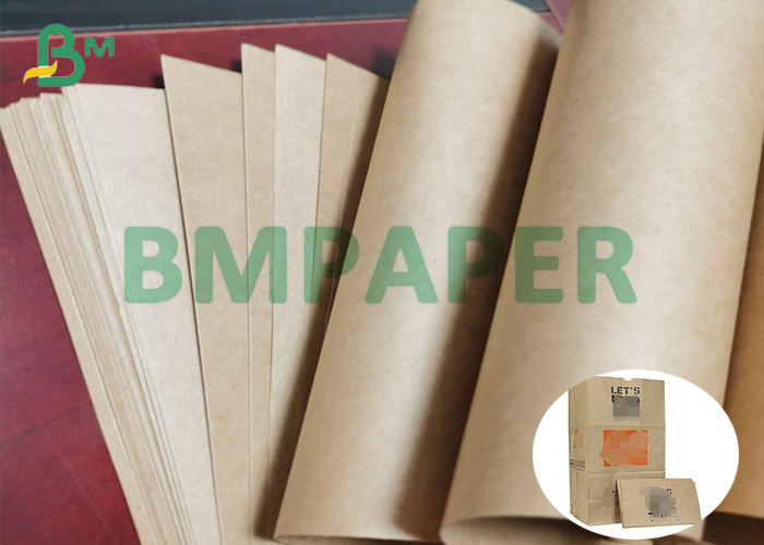  50# Natural Kraft Paper Industrial Packing Brwon Kraft Paper Counter Rolls (1)