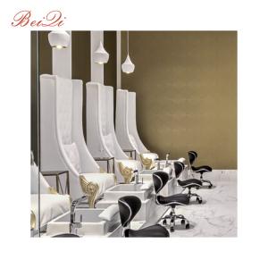 Luxury Spa Pedicure Chairs Used Nail Salon Equipment Egg Shaped