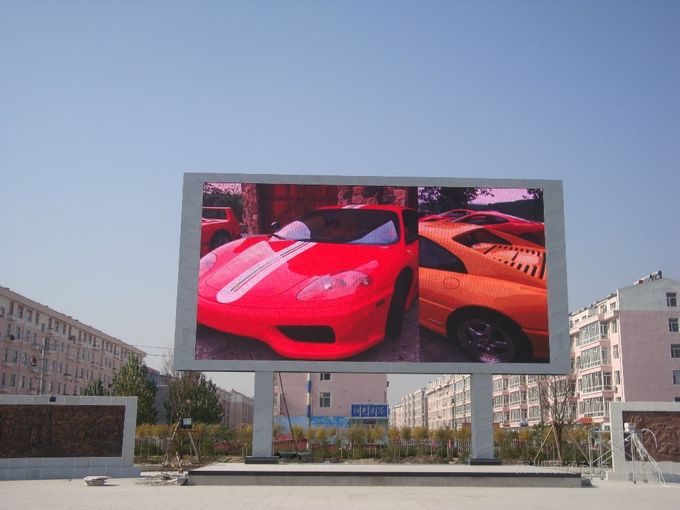 outdoor video wall advertising full color P10 led display screen led video board sign panel video wall screen 3
