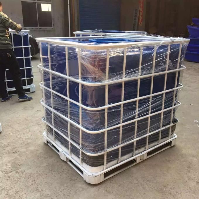 500L IBC type rotomolded OEM pallet liquid container (IBC) from Jiangsu China plastic factory