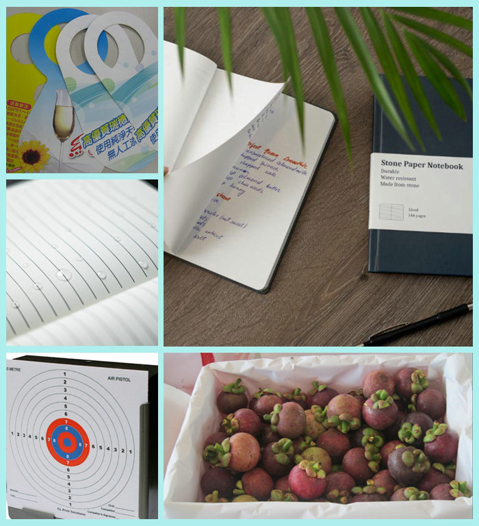120gsm 144gsm Environmental Stone Paper For Fruit Wrapping Waterproof