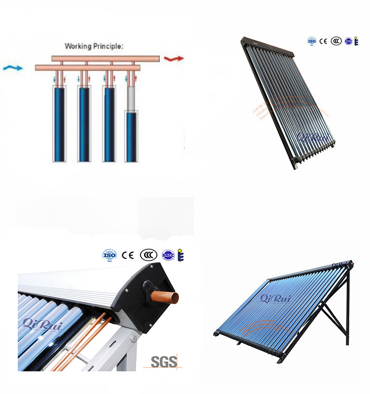 High Efficiency Solar Water Heating U Tube Vacuum Tube Solar Collector