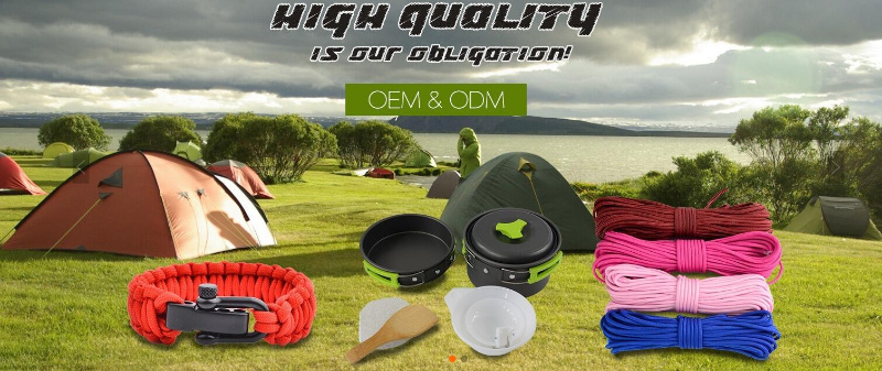 Outdoor Portable Picnic Camping Cookware-Set Backpacking Aluminum Cooking Pots