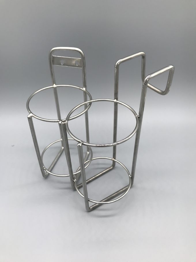 Ready Stock Supply Durable Medical Grade Stainless Steel No Punching Antibacterial Hand Gel Place Rack Hanging Basket