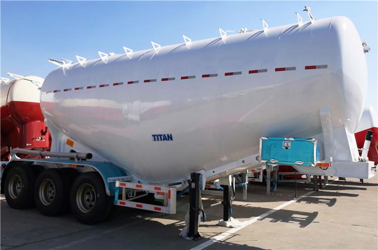 Cement Bulker Transporters | 3 Axle 30cbm Dry Bulk Cement Tanker