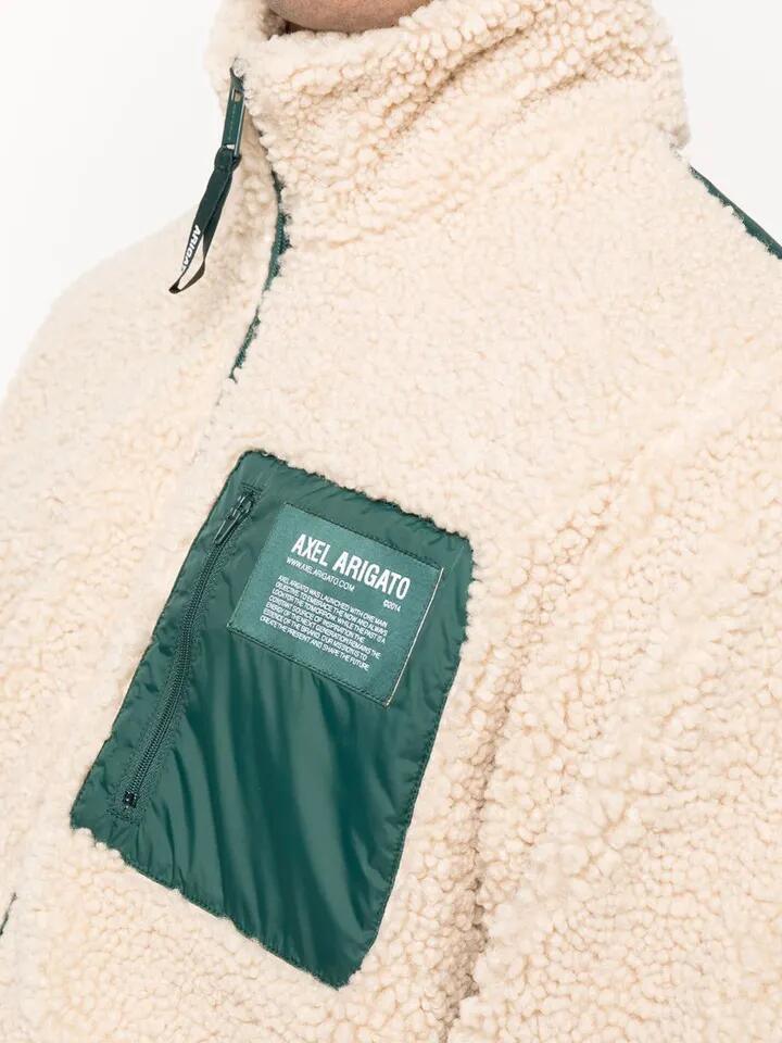 Custom Logo Streetwear Zip up Fleece Teddy Sweatshirt Coat Men&prime;s Winter Teddy Jacket