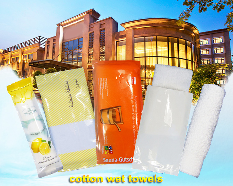 Individual pack restaurant disposable wet cooling towel for restaurant