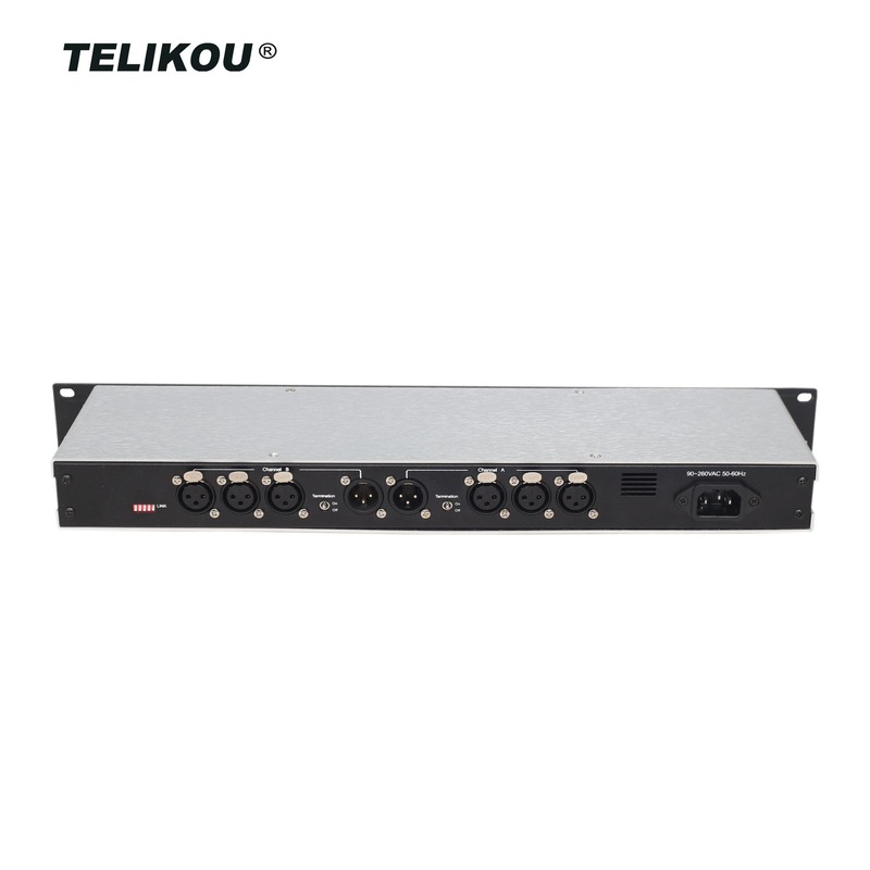 TELIKOU PW-202 standard 1U Two channel Intercom system Power Supply broadcast equipment