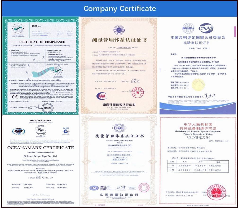  certificates