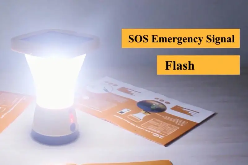 Water Proof Solar Emergency Light Camping