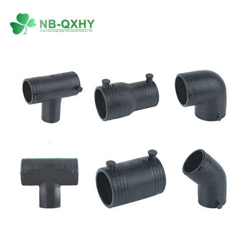 Gas Supply PE100 HDPE Fitting SDR11 Reducing Tee Electrofusion Equal Tee