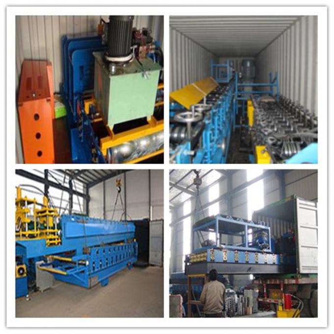 White color and blue color car panel cold roll forming machine 2018 new type 10 meter container panel