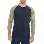 CAT2 Fireproof Long Sleeve Shirt CFR 7oz For Men Working Navy Khaki