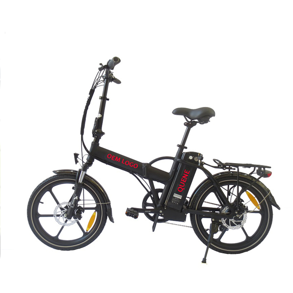 China supplier durable electric foldable bicycle 20" fat tire folding electric bicycle