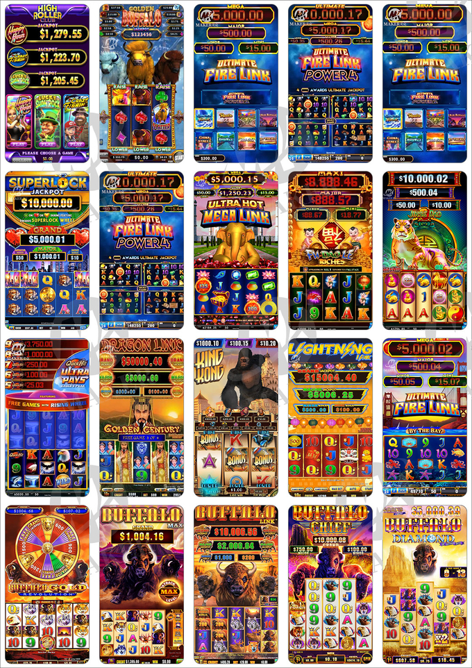 5 in 1 Casino Slot Machine Board Royal Dx Multigame Gambling Game 6