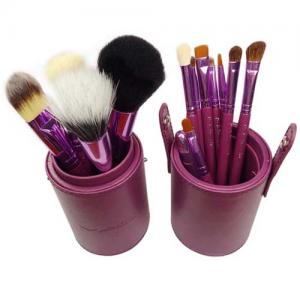 China 8PCS Makeup Brush Set  Cosmetic Brush Set cup holder，high quality makeup brush set on sale 