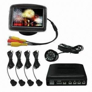 China Video Parking System with 2.5-inch LCD Monitor, Rear-view Camera + Parking Sensors on sale 