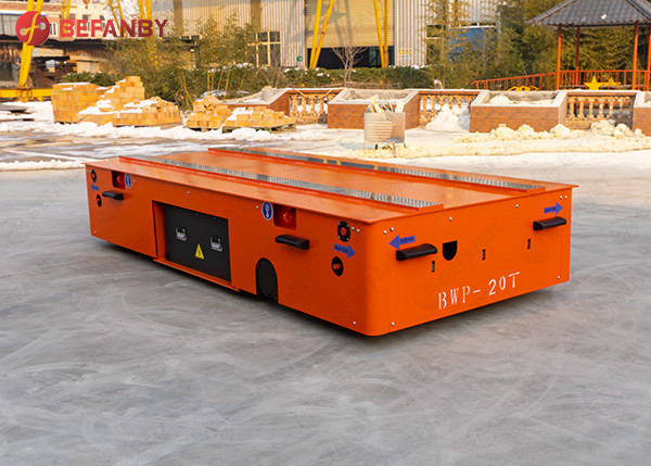 Factory 20 Ton Battery Trackless Cart